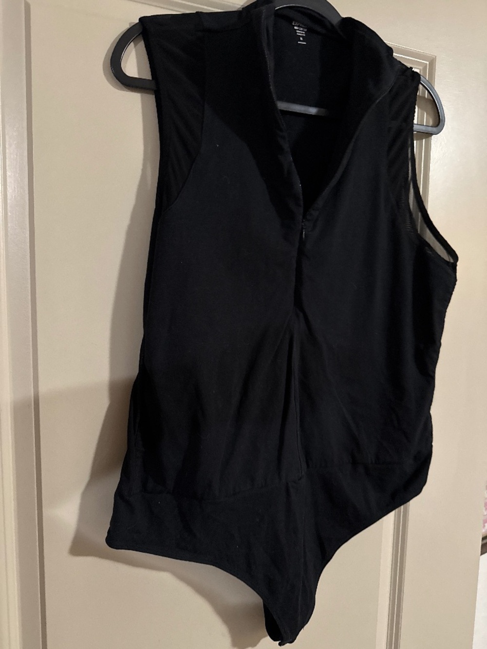 Express body contour, cotton blend compression onesie size extra large